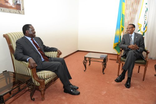 Paul Kagame Endorses Raila