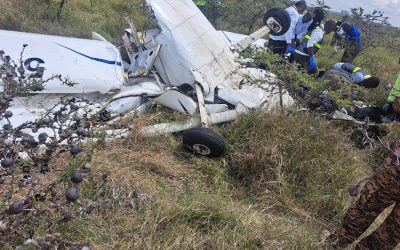 two planes collided at the Nairobi National Park.